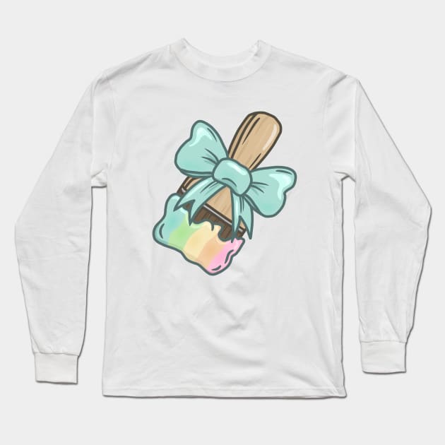 Neopets Baby Paint Brush Long Sleeve T-Shirt by Jewelia